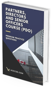 Partners, Directors and Senior Officers Course (PDO) cover